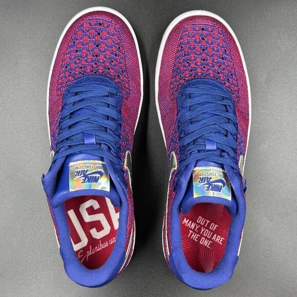 Nike Air Force 1 Ultra Flynit Low 'USA' - Picture 2 of 10